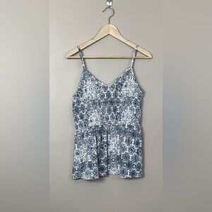 Maurice’s peplum tank large